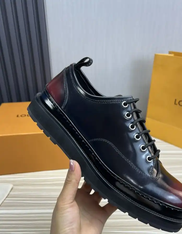 hype LV Leather Shoes