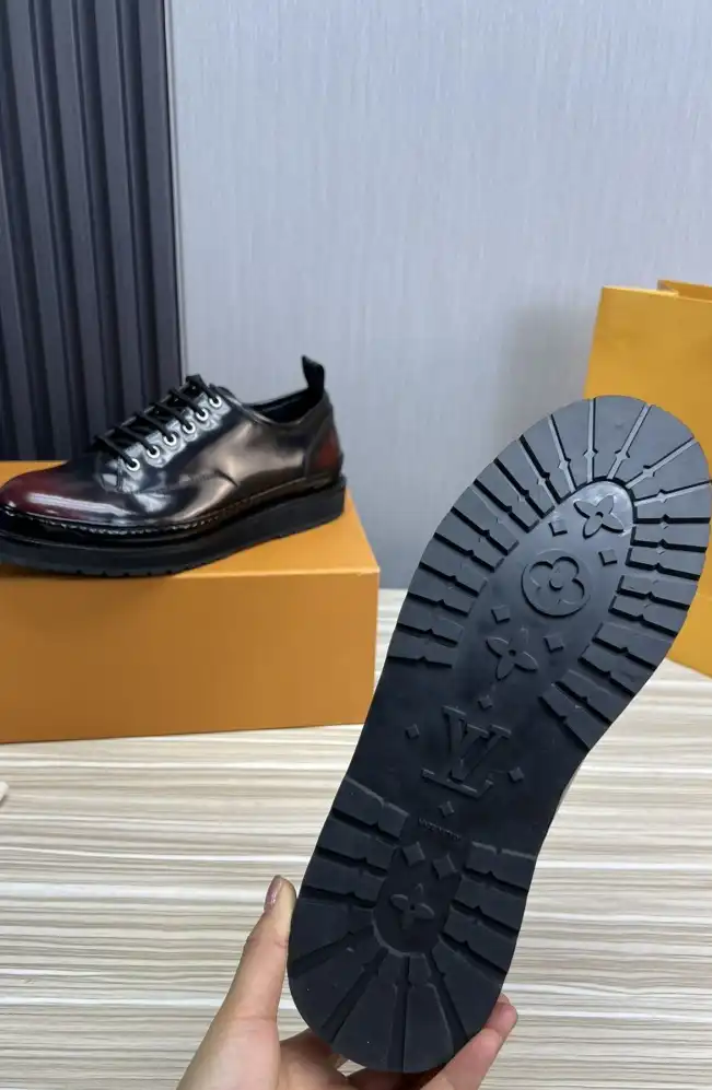 hype LV Leather Shoes