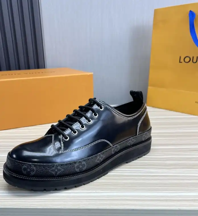 hype LV Leather Shoes