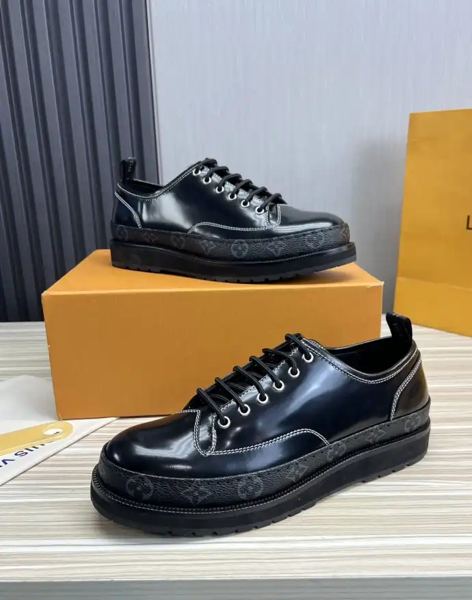 hype LV Leather Shoes