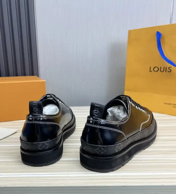 hype LV Leather Shoes