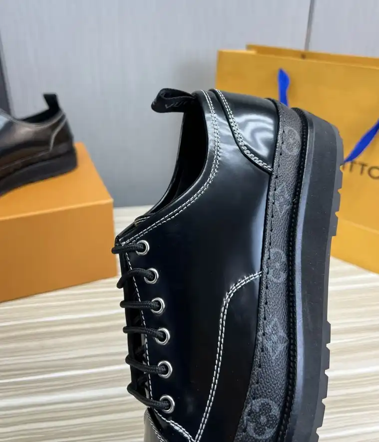 hype LV Leather Shoes