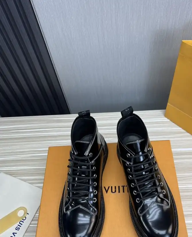 hype LV Leather Shoes