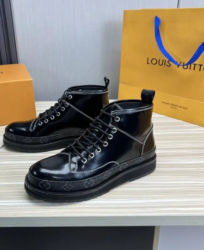 hype LV Leather Shoes