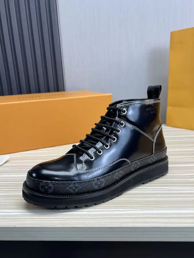 hype LV Leather Shoes