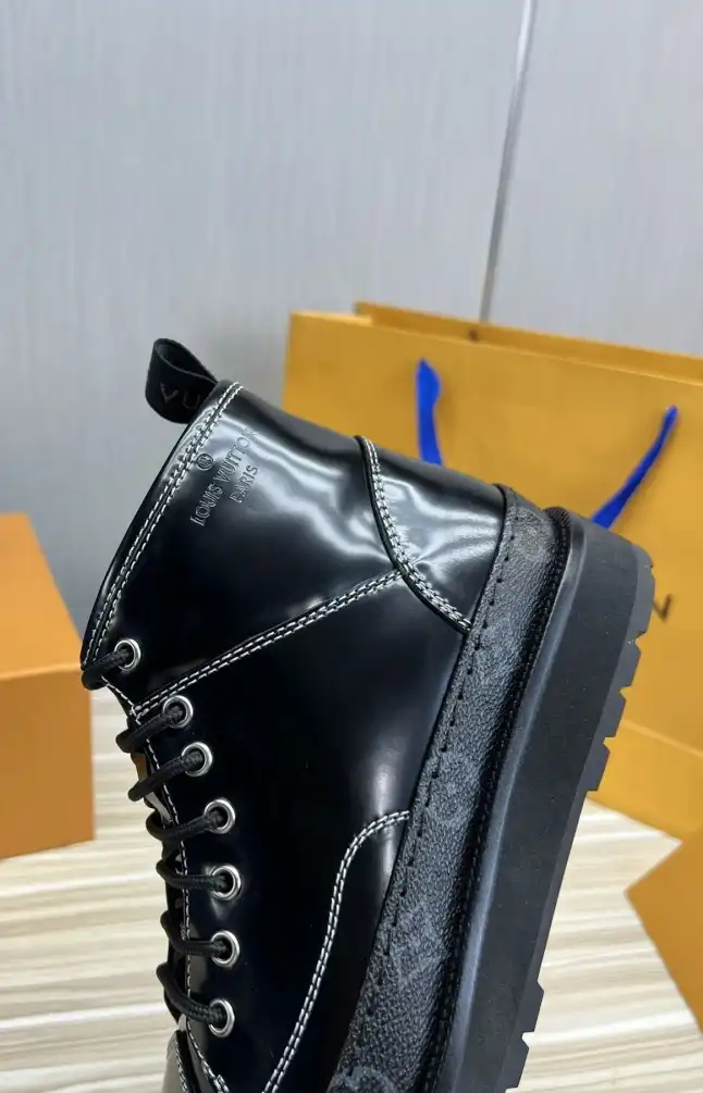 hype LV Leather Shoes