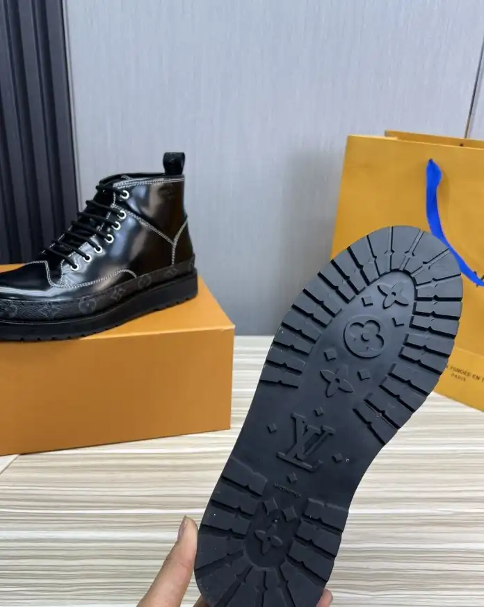 hype LV Leather Shoes