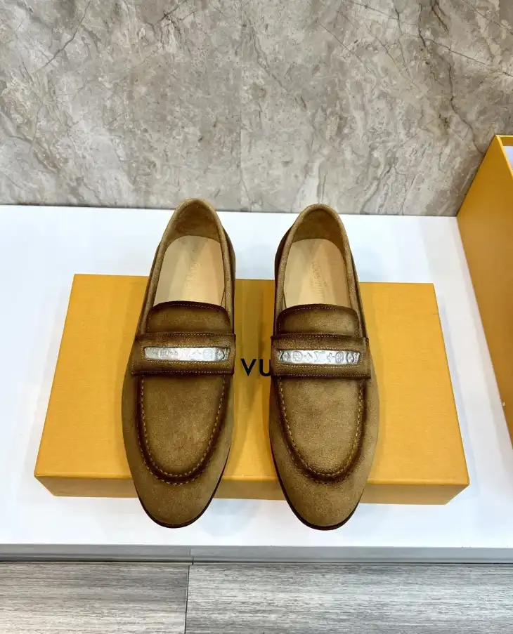 hype LV Leather Shoes