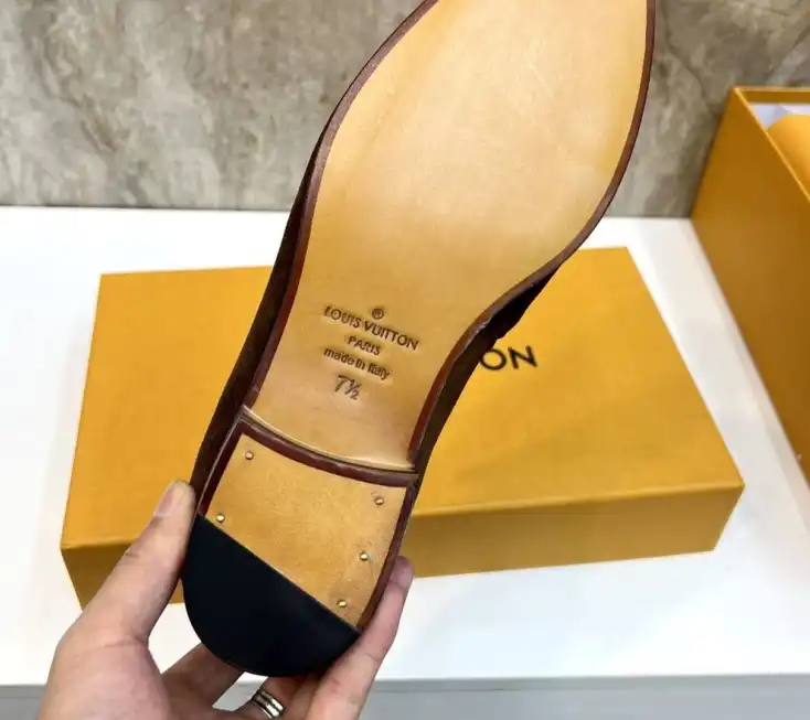 hype LV Leather Shoes