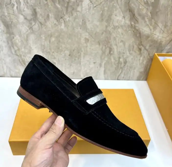 hype LV Leather Shoes