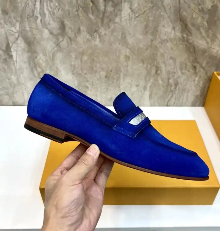 hype LV Leather Shoes