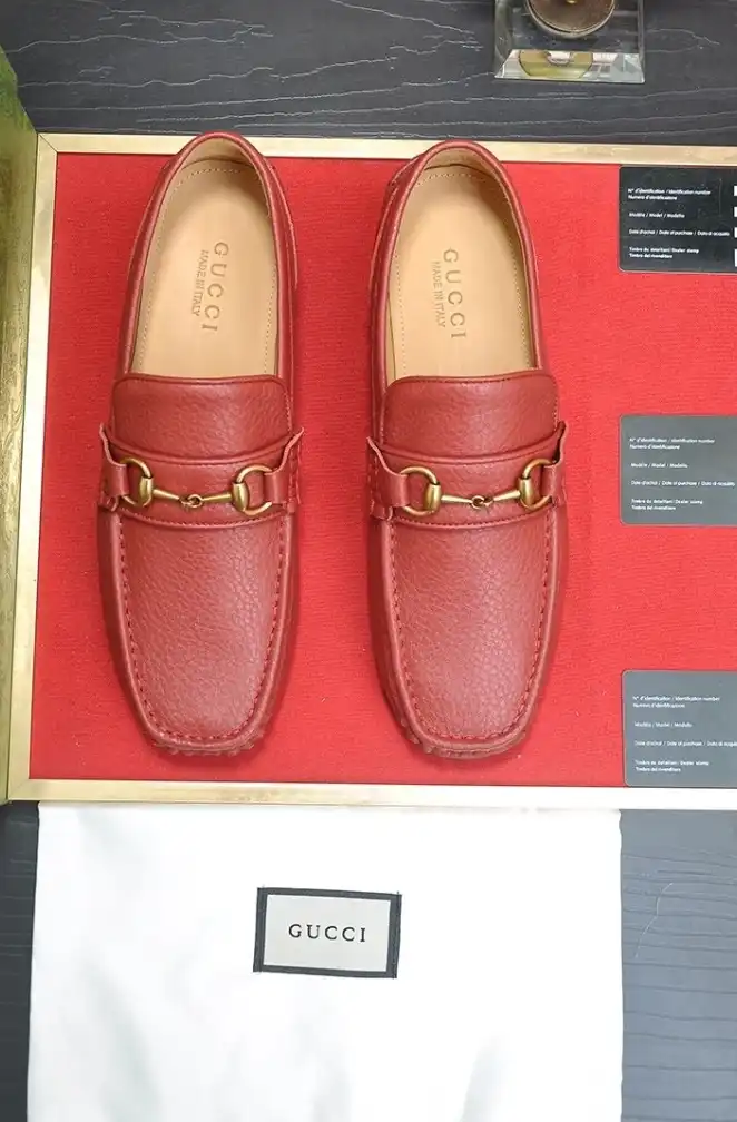 hype Gucci Leather Shoes