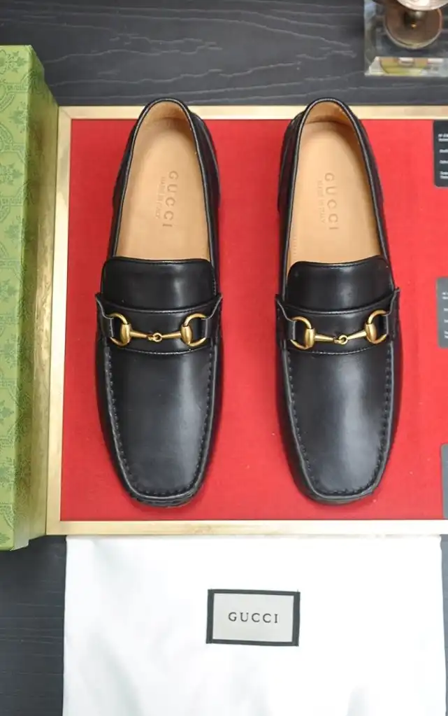 hype Gucci Leather Shoes