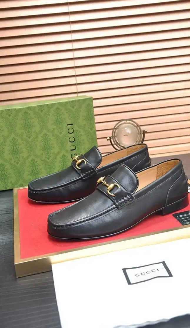 hype Gucci Leather Shoes