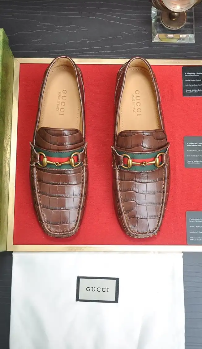 hype Gucci Leather Shoes