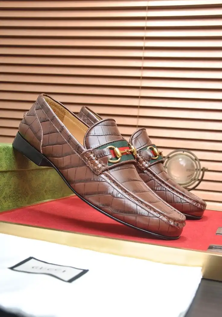 hype Gucci Leather Shoes