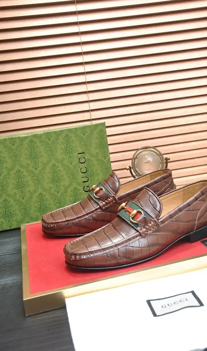 hype Gucci Leather Shoes