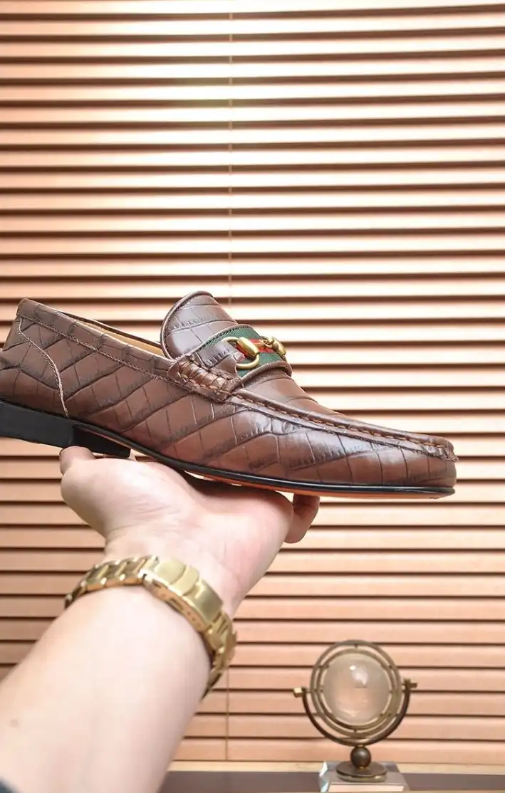 hype Gucci Leather Shoes