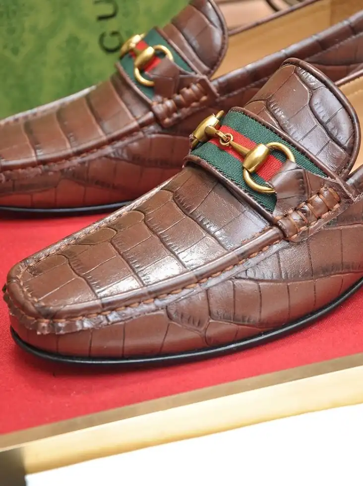 hype Gucci Leather Shoes