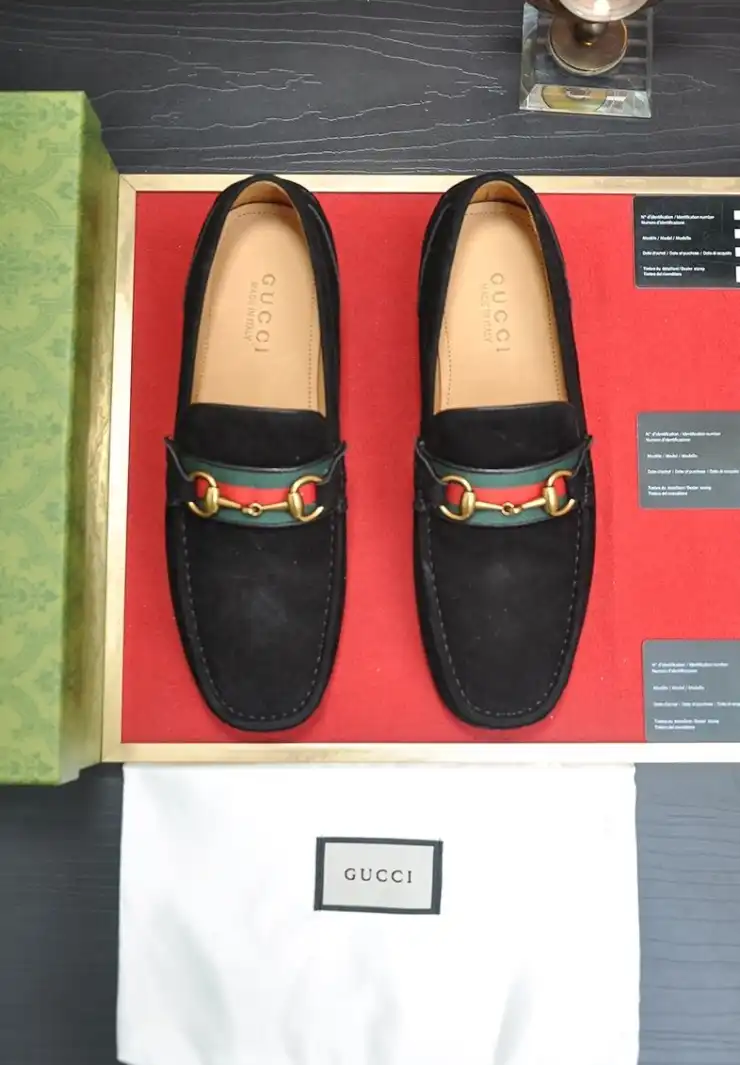 hype Gucci Leather Shoes