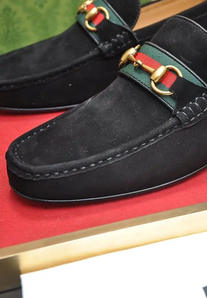 hype Gucci Leather Shoes