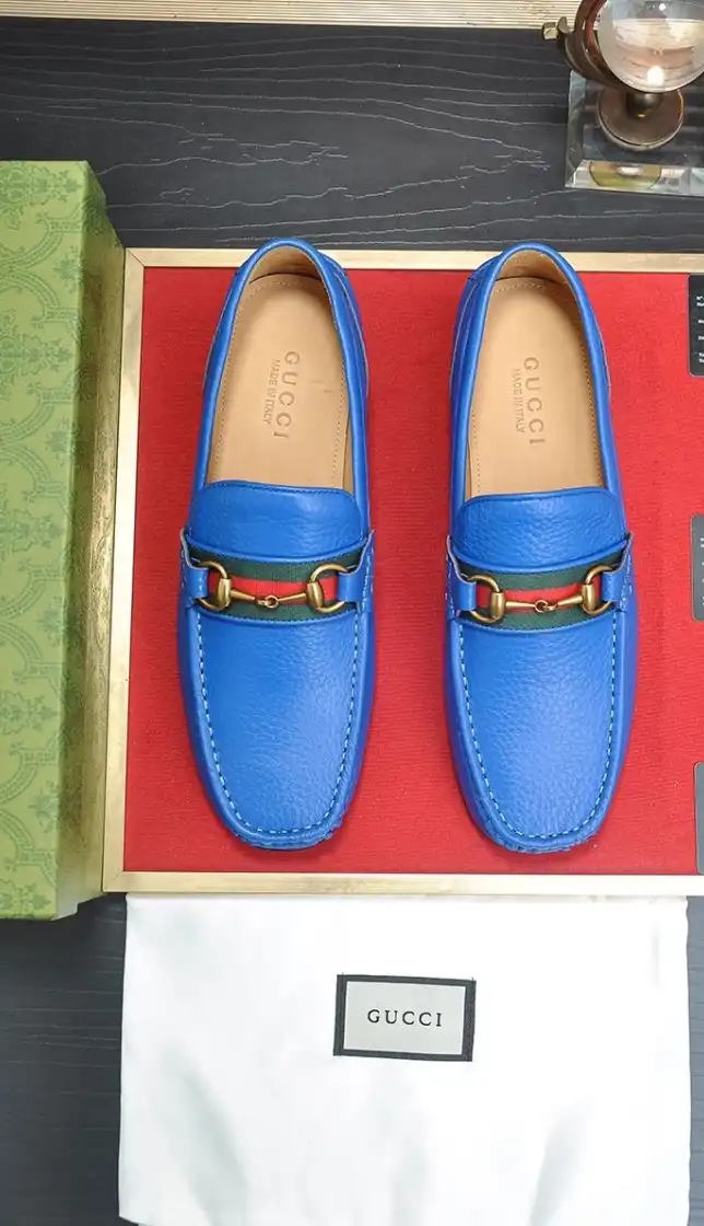 hype Gucci Leather Shoes