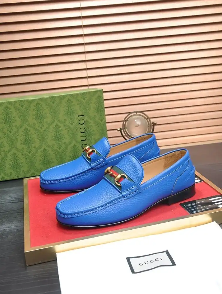 hype Gucci Leather Shoes