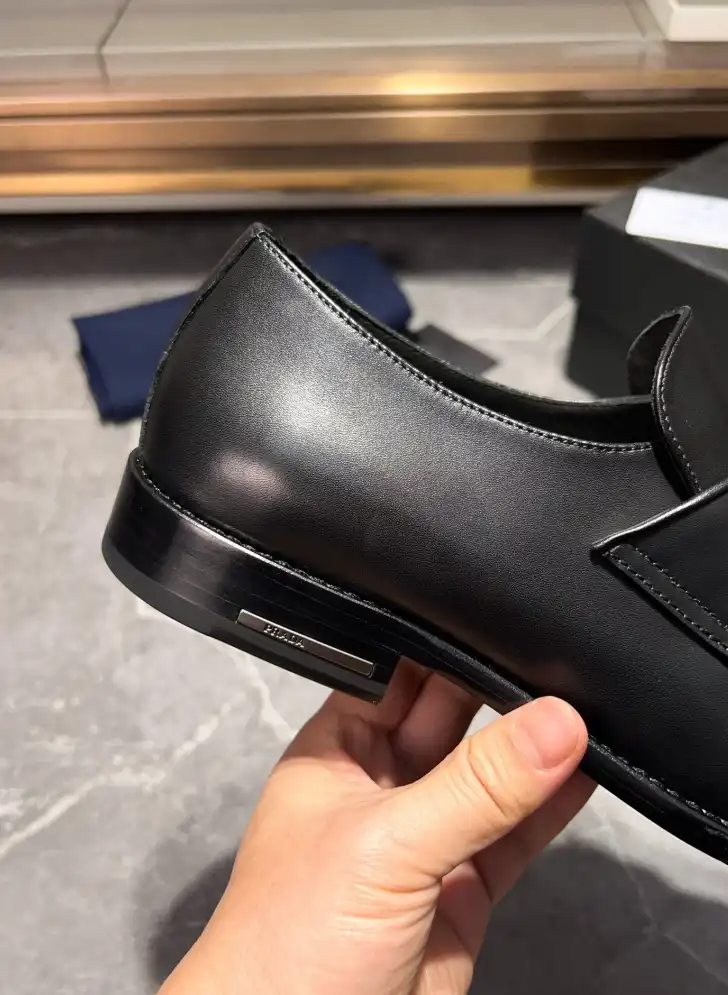 hype Prada Leather Shoes