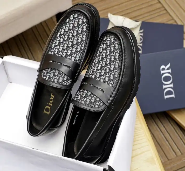 hype Christian Dior Leather Shoes