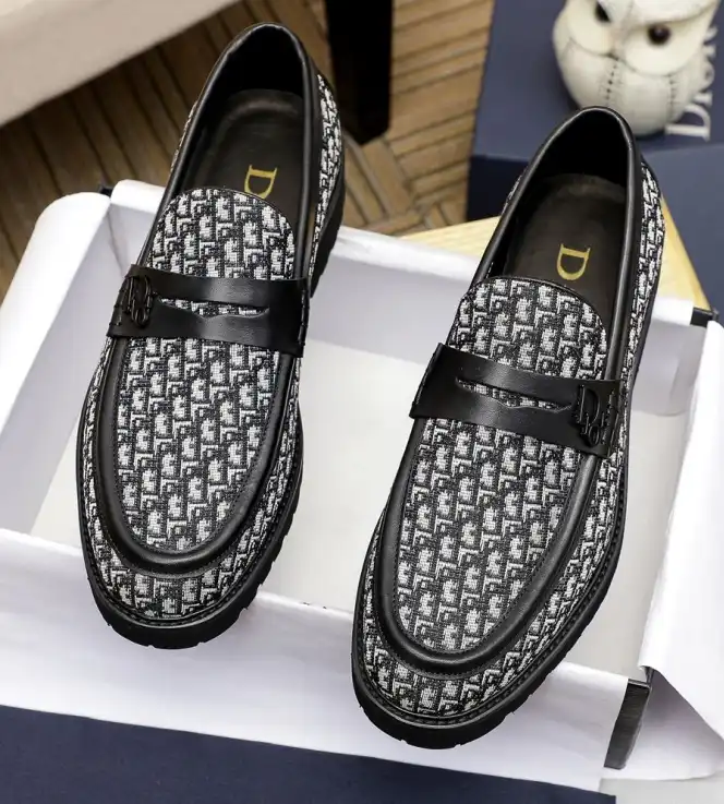 hype Christian Dior Leather Shoes