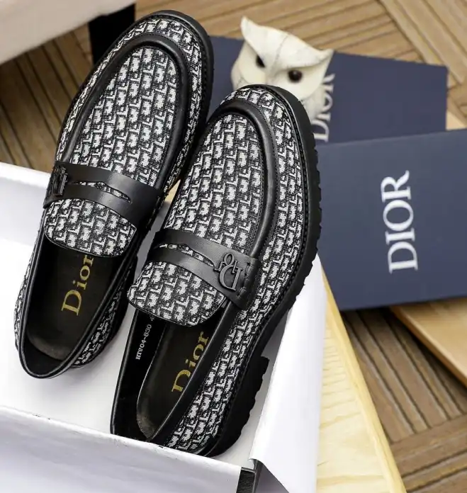 hype Christian Dior Leather Shoes