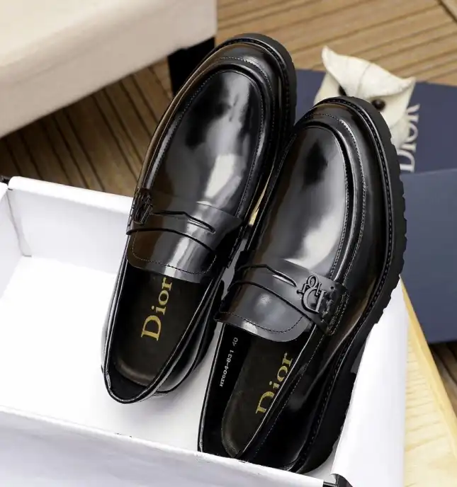 hype Christian Dior Leather Shoes