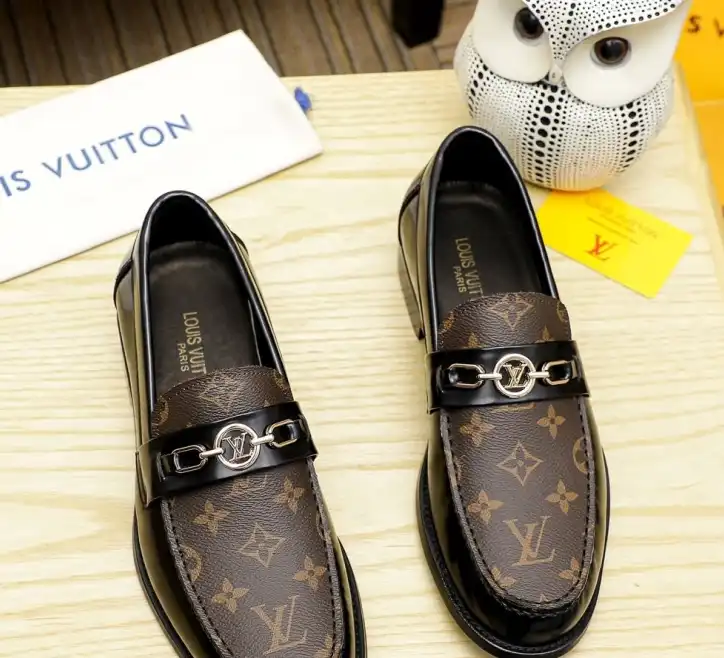 hype LV Leather Shoes