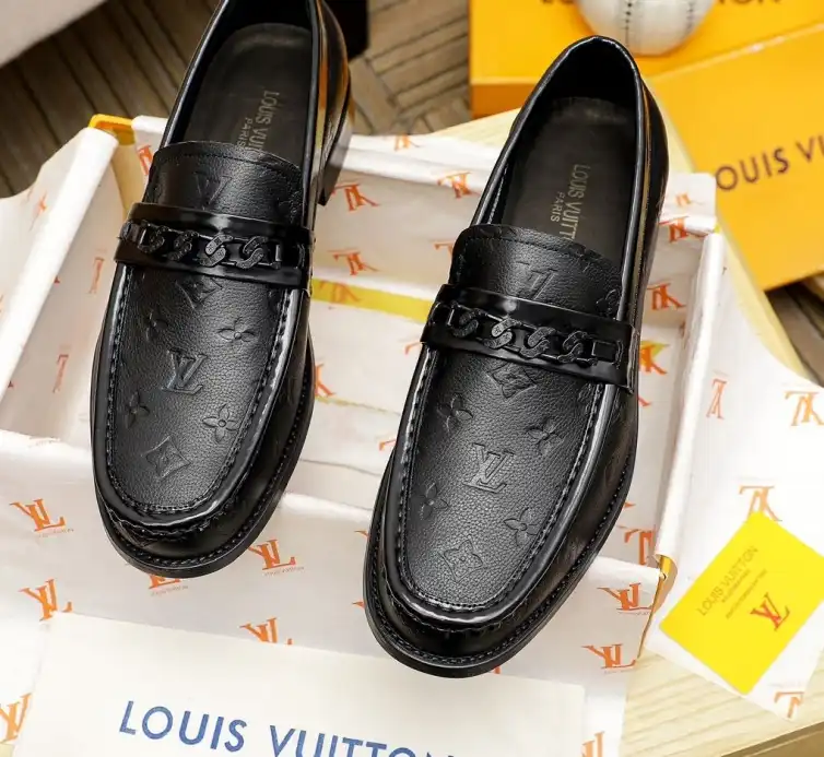 hype LV Leather Shoes