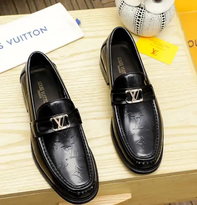 hype LV Leather Shoes