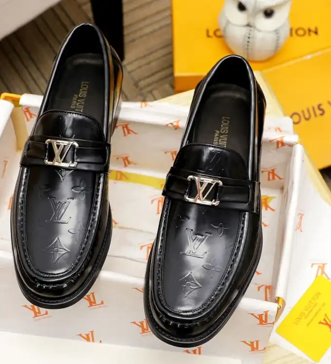 hype LV Leather Shoes