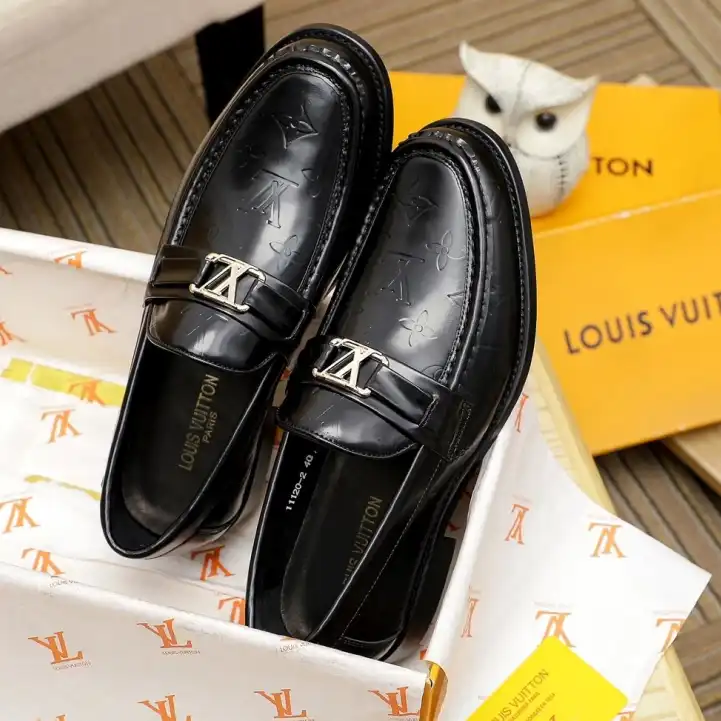 hype LV Leather Shoes