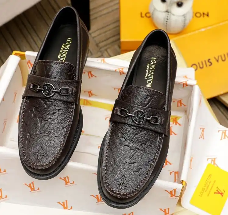 hype LV Leather Shoes