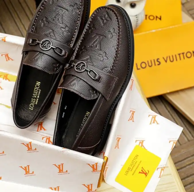 hype LV Leather Shoes