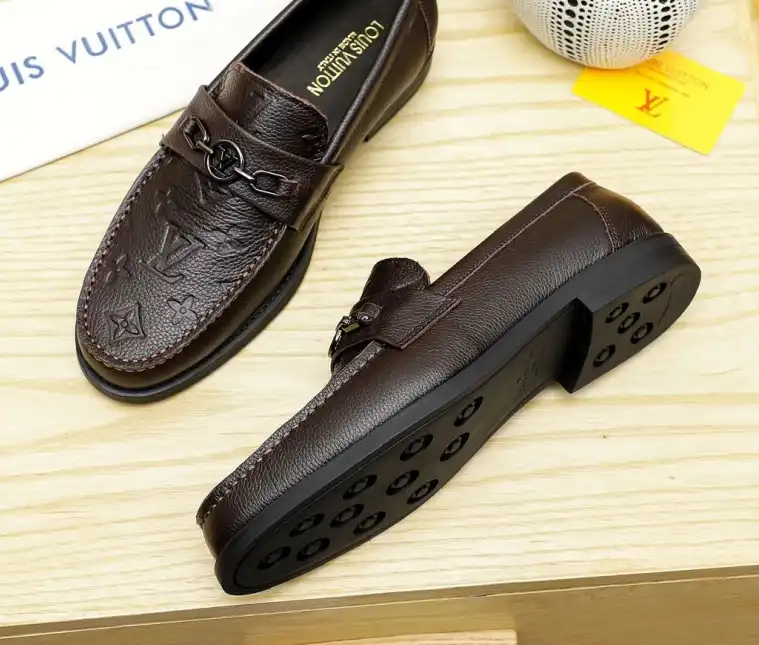 hype LV Leather Shoes