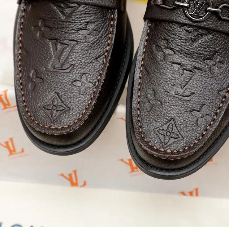 hype LV Leather Shoes