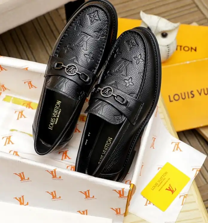 hype LV Leather Shoes