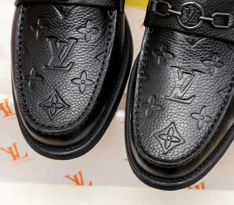 hype LV Leather Shoes