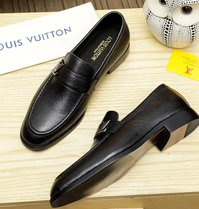 hype LV Leather Shoes