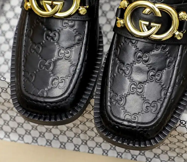 hype Gucci Leather Shoes