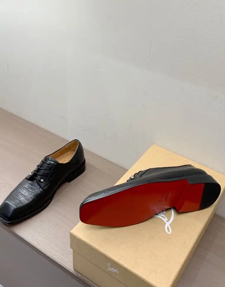 hype Christian Louboutin Leather Shoes