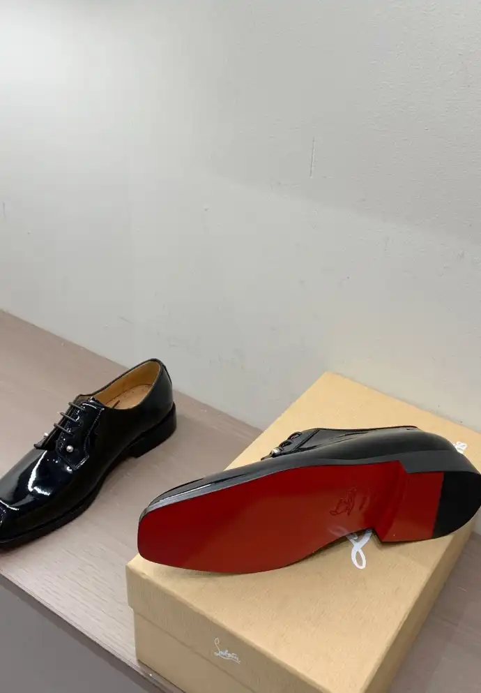 hype Christian Louboutin Leather Shoes