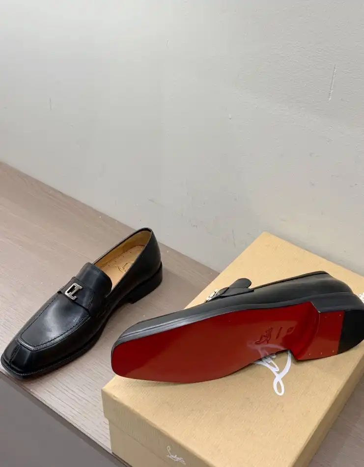 hype Christian Louboutin Leather Shoes