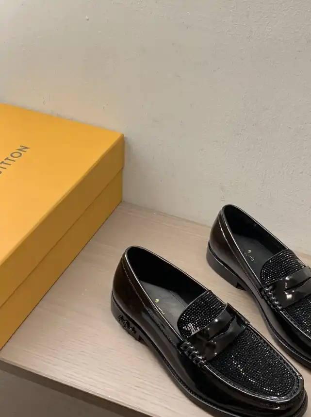 hype LV Leather Shoes