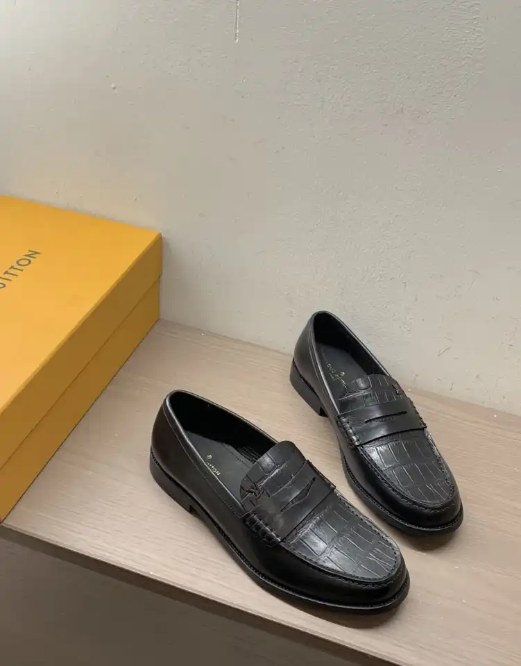 hype LV Leather Shoes